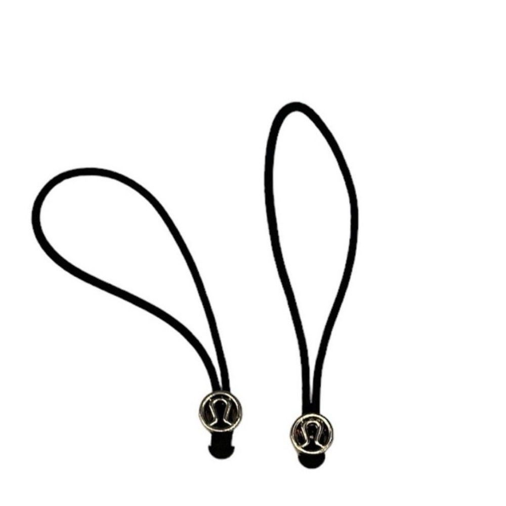 Lululemon Replacement Zipper Pulls with Metal Logo- SILVER